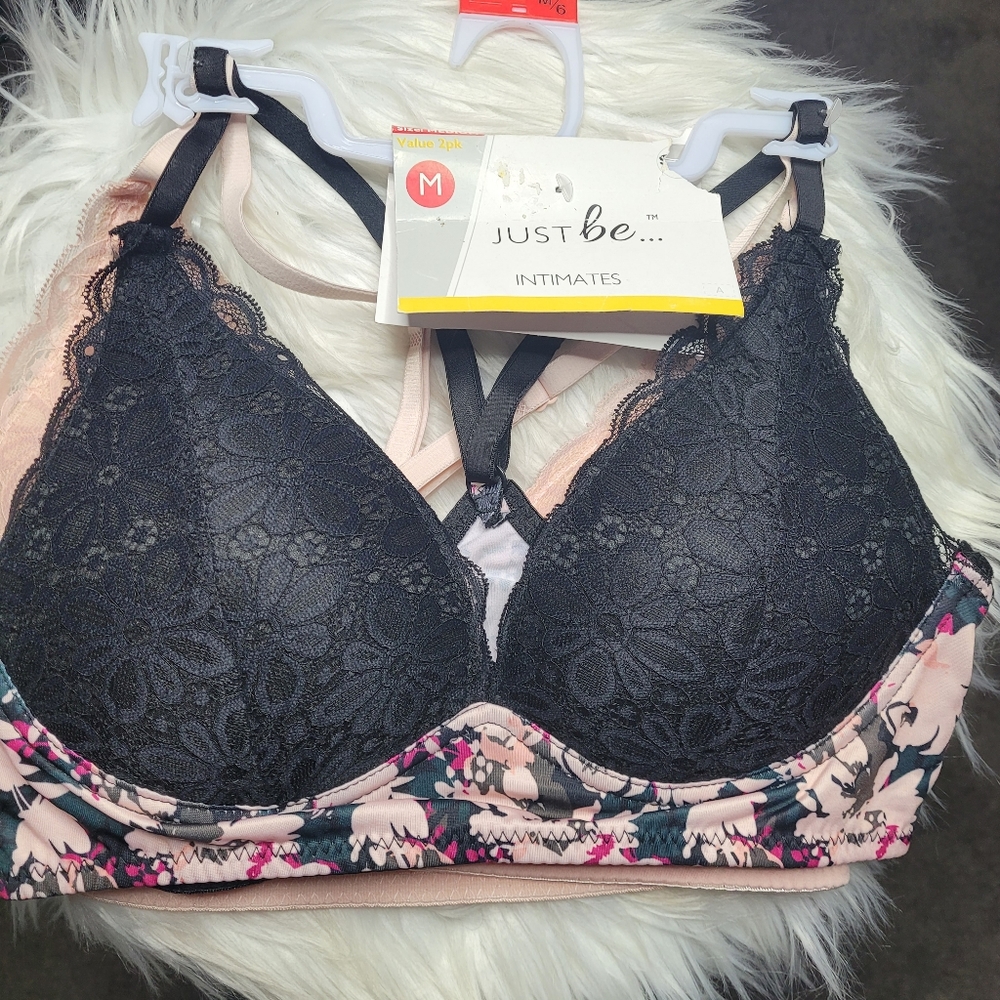 NWT just be bras